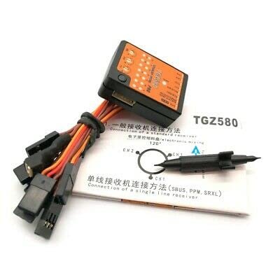 Align vwinrc tgz580 3axis gyro fbl Altitude Control Smart Flight System for t-rex 250-800 rc Helicopter K8 MB Plus PRO 4.20