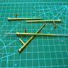 2 Pieces Brass Bushing 2MM Lubricating Shaft Sleeve 90mm Spare Parts for DIY RC Battleship/Warship/Aircraft Carrier Boat Model view 2