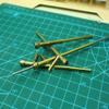 2 Pieces Brass Bushing 2MM Lubricating Shaft Sleeve 90mm Spare Parts for DIY RC Battleship/Warship/Aircraft Carrier Boat Model view 3