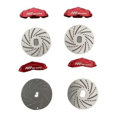 MA RACING 1/24 CNC Metal Brake Disc 4Pcs MA-UP03 - (Color: MA-UP03, CN)