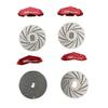 MA RACING 1/24 CNC Metal Brake Disc 4Pcs MA-UP03 - (Color: MA-UP03, CN) view 2