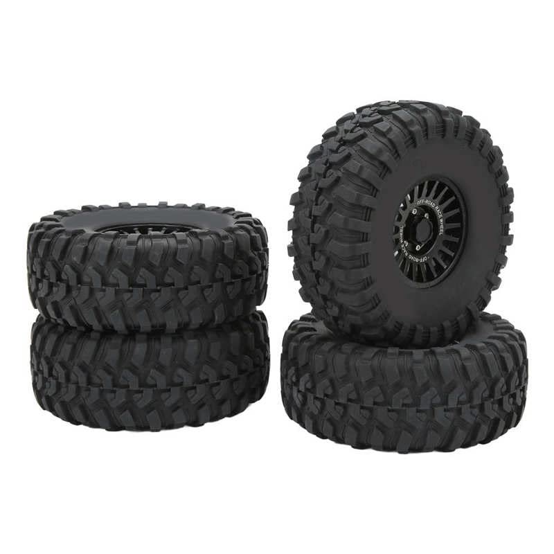 Crawler Wheel Tyre RC Tire Excellent Grip Non Slip Smooth Flexible Ride 2.2in Strong Road Support for Rough Ride