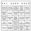 Bangin' Meats CardTunz 100 Music Bingo Cards Printed and Laminated Many Music Types Available (80s Hard Rock) view 1