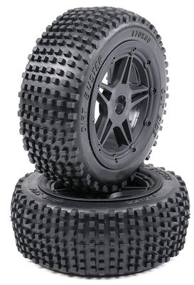 170x60 On-Road Mounted Mini Pin Tires for Rovan F5 RC CAR Parts