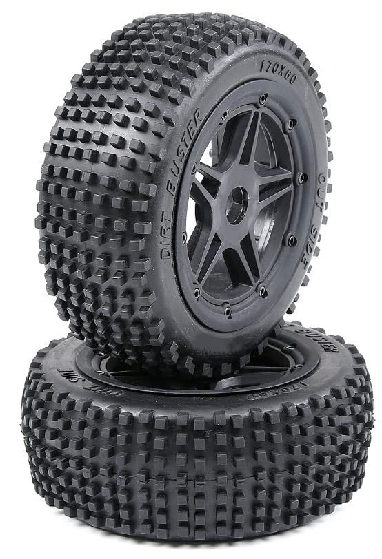 170x60 On-Road Mounted Mini Pin Tires for Rovan F5 RC CAR Parts