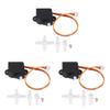 3X 2G Digital Servo 2.2G Servo for Micro-Model Airplanes Cars Trucks Orlandoo Hunter Upgrade Parts Universal - (Color: Black) view 1