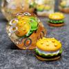 Sage's Portal Familiars and Reagents Resin DND Dice Set Polyhedral Dice Set for Dungeons and Dragons RPG Tabletop TTRPG (Hamburger) view 3