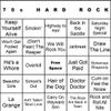 Bangin' Meats CardTunz 100 Music Bingo Cards Printed and Laminated Many Music Types Available (70s Hard Rock) view 1