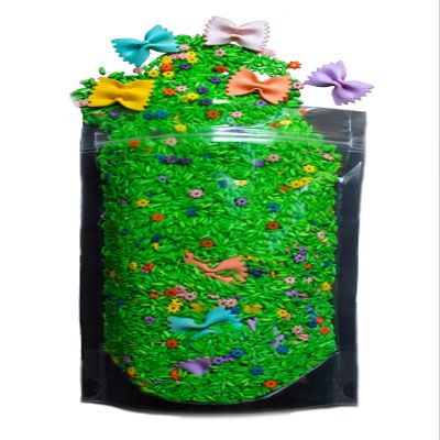 Sensory Rice, Spring Colored Rice, Sensory Bin, Sensory Play, Sensory Table Tools, Preschool and Toddler Sensory Toys, Fine Motor Skills Toys (8 Cups)