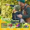 Binoculars for Kids, Toys for 3-12 Year Old Girls and Boys, Bird Watching Hiking 4 5 6 7 8 9 Year Old Girl Boy Christmas Birthday Gifts, Outdoor Toys for Kid Set with Magnifying Glass & Compass view 4