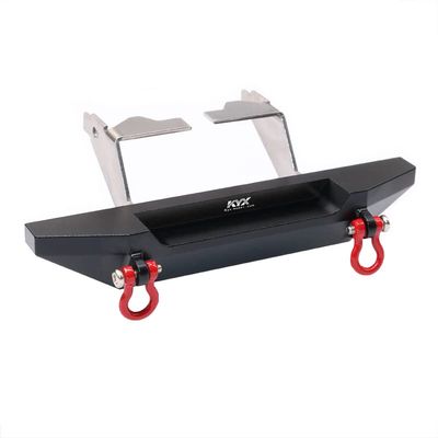 KYX Racing CNC Machined Aluminum Rear Bumper Upgrades Parts Accessories for 1/18 RC Crawler Car Traxxas TRX4M Defender