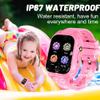Kids Waterproof Game Watch Learning Toys with 26 Game HD Camera 1.44'' Touchscreen Pedometer Video Music Player Alarm Clock Calculator Smart Watch for Girls Boys 3-12 Years Old (Pink) view 3