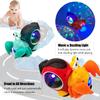 Tipmant Baby Toddler Electric Crab Cute Electronic Animal Vehicle Car Toy Crawl, Play Music, Luminous Light Kids Birthday (Orange) view 2