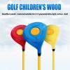 BEESOM Golf Clubs Set for Kids, Junior Kids Right Hand Golf Clubs Set, Kids Outdoor Sports, Age 2-5, Children's Boys Girls Practice Pole with Golf Club Carry Bag,Red-4-5yearsold view 4