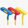 BEESOM Golf Club Beginner Golf Clubs Kids Outdoor Sports, Right Hand Golf Clubs Set 1#, 7#, Golf Club Set for Toddler Age 2-5, Kids Children Beginners Practice Pole,Red-4-5yearsold view 4