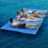 Goplus Floating Water Pad, Lily Pad for Water Recreation and Relaxing, 3-Layer Tear-Resistant XPE Foam Floating Mat for Beach, Ocean, Lake view 1