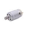 BGNERY Engine Model Small Electric Motors, 6v Dc Electric Motor, 390 Gear Car Engine, Dc Motor Wheel Toy, 12 Tooth Gear DIY Tools view 1