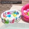 90CM Garden Round Inflatable Baby Swimming Pool, Portable Inflatable Dinosaur Pattern Children Water Game Play Pool for Kids Girl Boy view 4