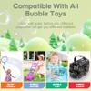 Zerhunt Bubble Solution Refill 33.8 OZ: Bubble Concentrate Solution for Bubble Machine| Bubble Solution Refill for Giant Bubble Wand, Bubble Gun Blower, Birthday Party Favors Wedding (Sky Blue) view 2