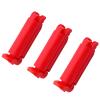 3 Pieces Car Seat Belt Clip Buckle Baby Car Seat Safety Belt Slip Slip-Resistant Clips (Red 3 Pieces) view 1