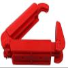 3 Pieces Car Seat Belt Clip Buckle Baby Car Seat Safety Belt Slip Slip-Resistant Clips (Red 3 Pieces) view 4