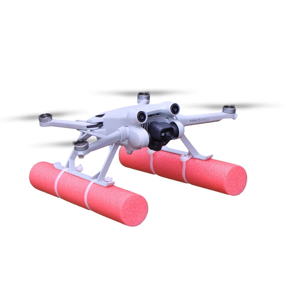 Floating Expansion Kit for DJI MINI 3 / MINI 3 Pro Drone Landing On Water Buoyancy Extended Aircraft Landing Gear Training Skid Drone Accessories CQT 913492 (Type A)