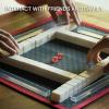 Mahjong Game Set - Chinese Mahjong Set - Traditional Mah Jong Game Set with 144 Mini Tiles - Portable Travel Mahjong Set - Mahjong Board Game for Family Gathering Leisure Time Party, 0.8*0.55*0.4In view 2