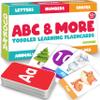 QUOKKA ABC Learning Flash Cards for Toddlers 2-4 Years Old - 60 Flashcards Toy for Kids Ages 1-3-5 - Alphabet Numbers Colors Letters Animals Learn Activities - First Words Educational Game view 1