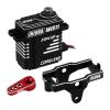 INJORA Coreless High Torque Micro Servo with Mount and Servo Horn for TRX4M TRX4MT 1/18 RC Crawler Upgrade Parts(Red) view 1