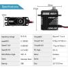 INJORA Coreless High Torque Micro Servo with Mount and Servo Horn for TRX4M TRX4MT 1/18 RC Crawler Upgrade Parts(Red) view 4