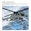 C186 Remote Control Helicopter for Adults 14y+ Beginner Expert Single Rotor Aileronless BO-105 Like-Real RC Aircraft Model Air Pressure Hover Aerobatic Flight 6-Axis Gyroscope (Grey 2 Batteries) view 4