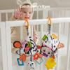 TUMAMA High Contrast Baby Toys, Black and White Infant Toys 0-3 Months for Newborn, Soft Sensory Rattles Toys with Teether for Toddlers view 4