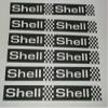 Greenhills Slot Car Pit Wall Black - Shell x 6 1:32 Scale MACC219 view 1