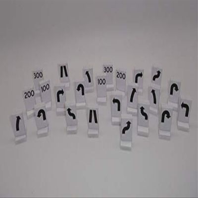 Greenhills Slot Car Track Signs & Stands x 24 for 1:32 Scale MACC822