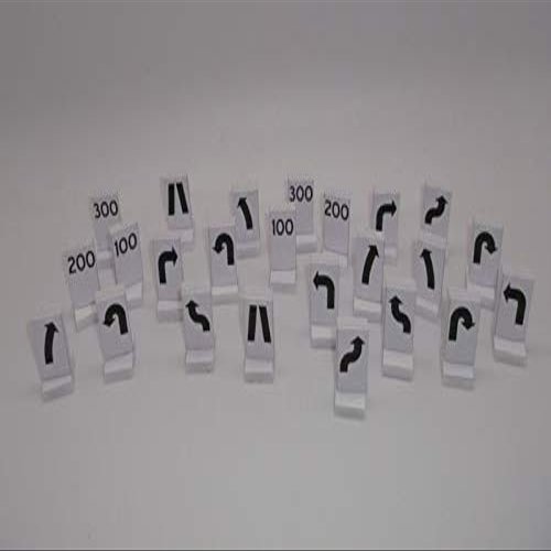Greenhills Slot Car Track Signs & Stands x 24 for 1:32 Scale MACC822