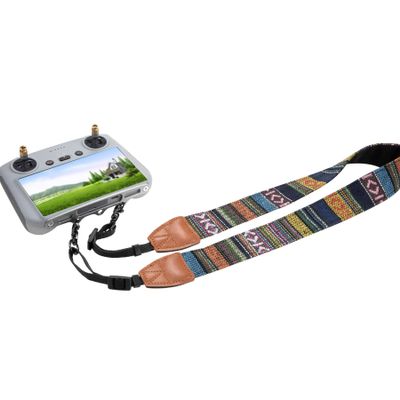 Hanatora Lanyard Neck Strap with Aluminum Bracket for DJI RC,RC 2(Air 3,Mini 3, Mini 4/3 Pro,Mavic 3 Classic) Drone Remote Control Clasp Accessories(Color)