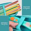 GWCASE Case Compatible with 3Doodler Start+ Essentials 3D Printing Pen for Kids, Travel Organizer Carryer for Filament Refill Packs, Micro-USB Charger (Box Only)-Dark green view 4
