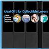 2026Trading Card Binder 9 Pocket, Premium Sports Collection Binder Game Cards Book with Sleeves Side Loading, Anti-open Strap Double Sided Waterproof 360 Card Folder view 2
