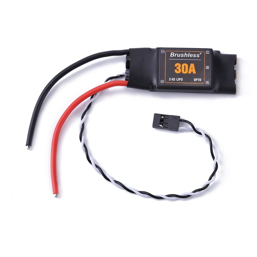 4PCS XXD 30A OPTO 2-6S Brushless ESC for RC Drone Multicopter Airplane Helicopter QAV250 - (Color: 2PCS)