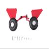 FMS 1400mm J3 Cub Piper V3 Parts List Propeller Cowl Motor Shaft Mount Board Landing Gear ESC RC Airplane Model Plane Aircraft - (Color: Screw Set) view 4