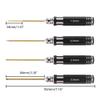 1.5 2.0 2.5 3.0mm HSS Titanium Coated Hex Screw Driver Tools Set Kits 4 In 1 Screwdriver Hexagon Head For RC FPV Helicopter Car view 4