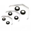1Set Model Airplane Aluminum Landing Gear + Sponge Wheel + Shaft Axle + Fixed Screw for RC Fixed-Wing Front Rear Electric Tire - (Color: Level 25-40) view 2