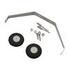 1Set Model Airplane Aluminum Landing Gear + Sponge Wheel + Shaft Axle + Fixed Screw for RC Fixed-Wing Front Rear Electric Tire - (Color: Level 25-40) view 3