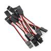 10pcs 50mm 100mm 150mm 200mm 300mm Male to Male Quadcopter Extension Servo Lead Futaba JR Wire Cable - (Color: 50mm) view 3