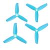 10 Pairs Gemfan Flash 3052 3.0x5.2 PC Propeller Prop 5mm Mounting Hole for 1306-1806 Motor RC Drone Blue Red Pink Black - (Color: Blue, CN) view 3