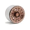 1pc/4pcs Metal 2.9 Inch Beadlock Wheel Rim Hub for 1/6 RC Crawler Car Axial SCX6 AXI05000 JEP JLU Upgrades Parts Accessories - (Color: 1pc Khaki) view 1