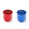 1Pc 2 Blades 1.75" 44.5mm Scale Drilled Aluminum Spinner for DLE30/55 EME55 MLD35 2colors - (Color: Blue 44mm) view 2