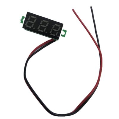 0.28 inch Small Digital DC Voltage Meter Digital Display Protection Two Wire dc2.5-30v Reverse Connection Adjustable Accessories