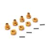 4Pcs Metal 17Mm Wheel Hex Coupler Nut for JLB Racing Cheetah 11101 21101 J3 Speed 1/10 RC Car Upgrade Parts - (Color: Blue) view 2