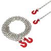 1:10 Chain Hook RC with Trailer Accessories Tow SCX10 Crawler for Helicopter Flying Gliders for Kids - (Color: Silver, CN) view 1
